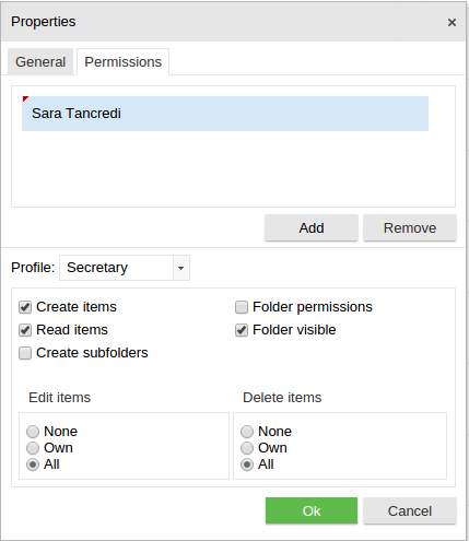 Folder Permissions